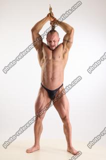Duncan Fighting Pose With Sword
